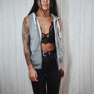 Garage Sweatshirt Vest